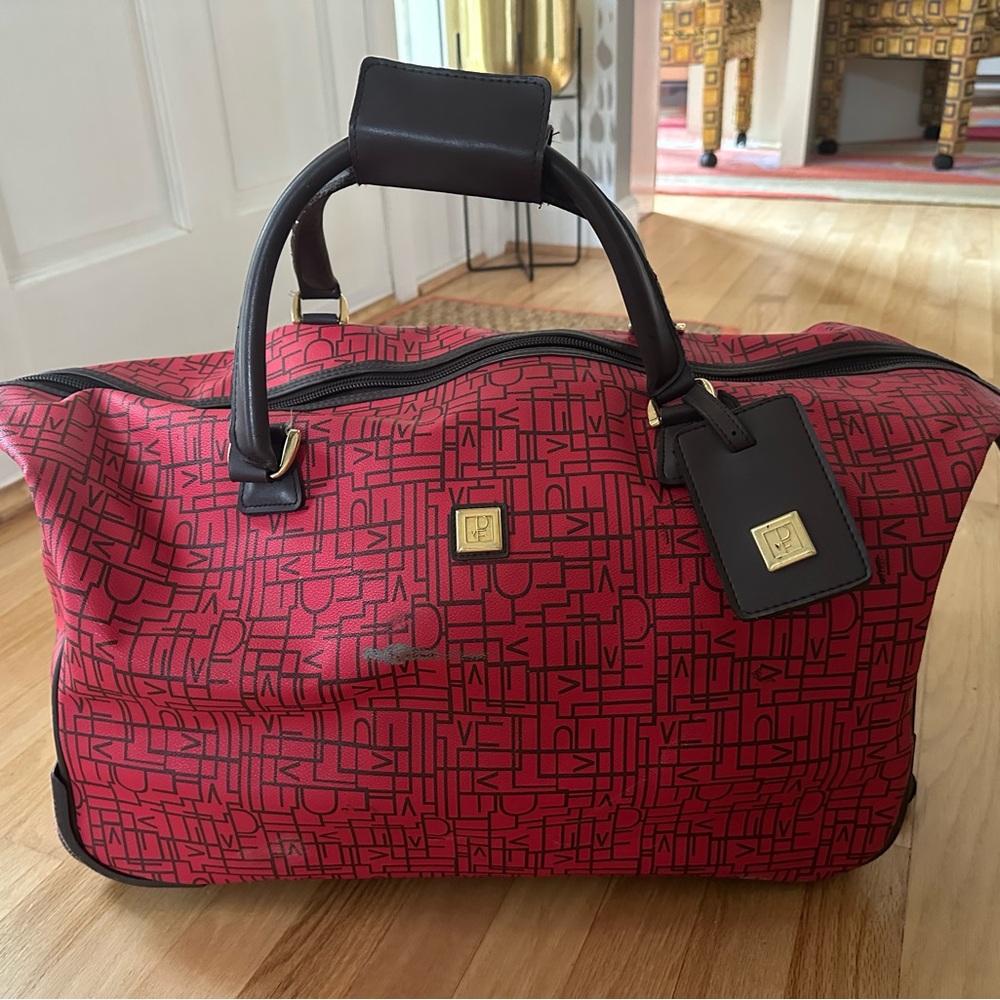 Diane Von Furstenberg Black and Gray Bag